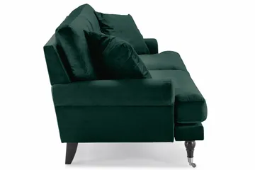 Andrew 3-sits Sammetssoffa - Grön - Möbler - Soffa - Sammetssoffa