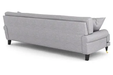 Andrew 3-sits Tygsoffa - Grå - Möbler - Soffa - Howardsoffa