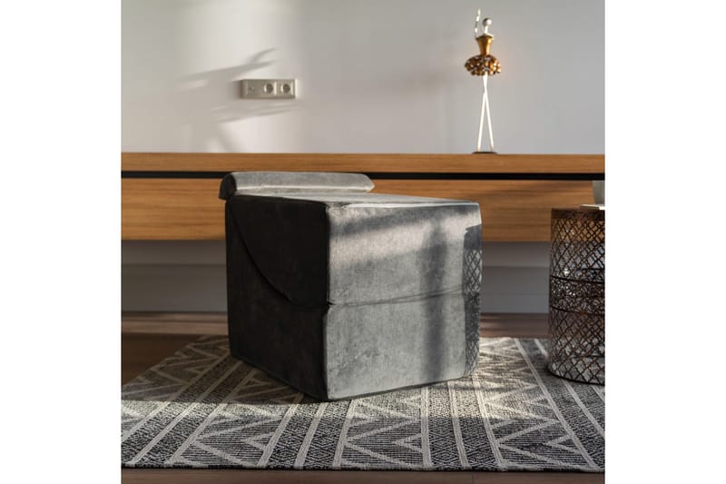 Antigua Dagbädd med Rygg 50 cm - Antracit - Möbler - Soffa - Sammetssoffa