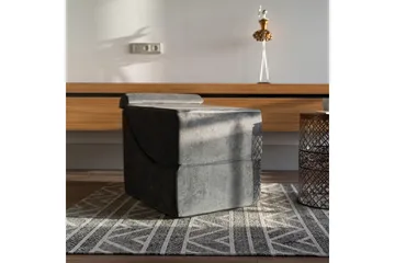 Antigua Dagbädd med Rygg 50 cm - Antracit - Möbler - Soffa - Sammetssoffa