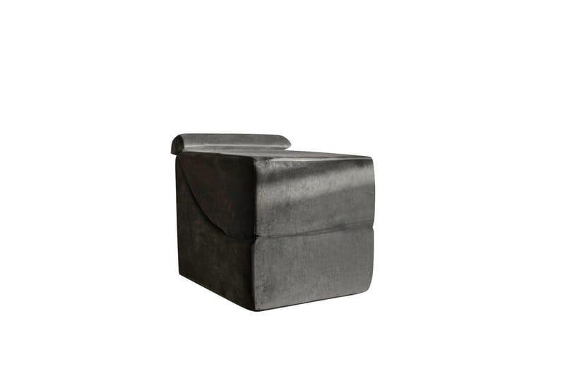 Antigua Dagbädd med Rygg 50 cm - Antracit - Möbler - Soffa - Sammetssoffa