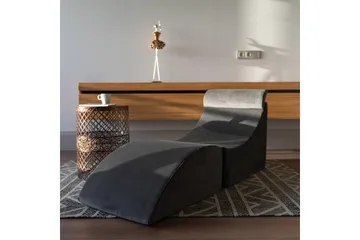 Antigua Dagbädd med Rygg 50 cm - Antracit - Möbler - Soffa - Sammetssoffa