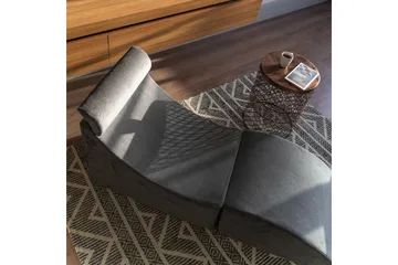 Antigua Dagbädd med Rygg 50 cm - Antracit - Möbler - Soffa - Sammetssoffa