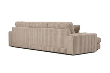 Arken Lyx 5-sits Vändbar L-formad Djup Divansoffa i Manchester - Greige - Möbler - Soffa - Divansoffa & schäslongsoffa