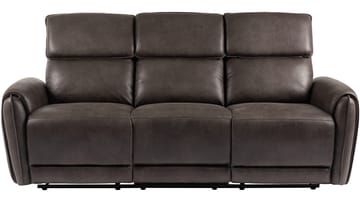 Arvello Reclinersoffa 3-sits Elektrisk - Brun - Möbler - Soffa - Biosoffa & reclinersoffa