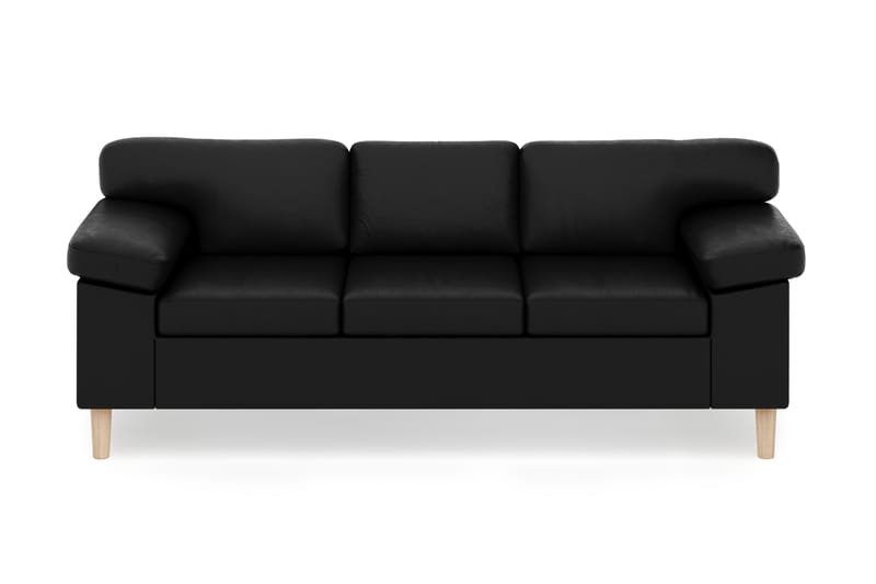 Askerod Soffgrupp 3-sits Soffa + 2-sits Soffa - Svart - Möbler - Soffa - Soffgrupp