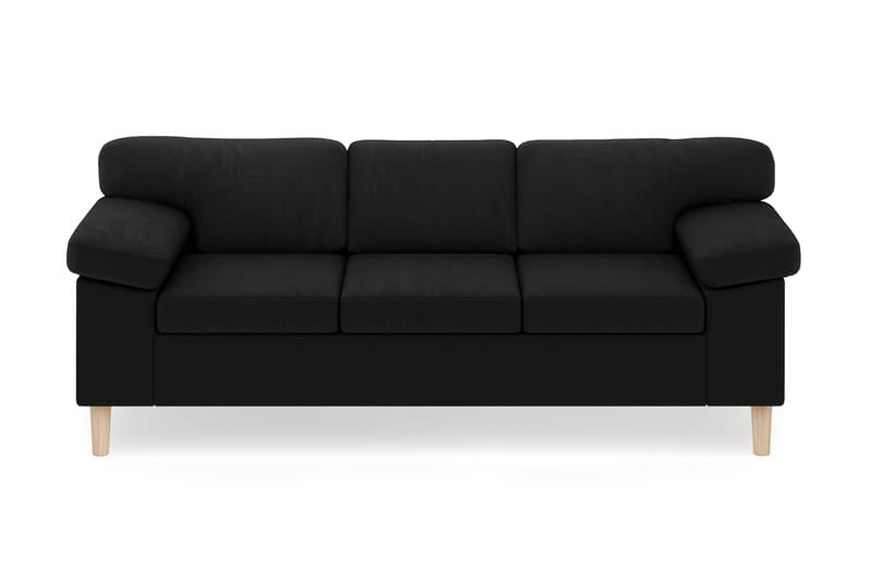 Askerod Soffgrupp 3-sits Soffa + 2-sits Soffa - Svart - Möbler - Soffa - Soffgrupp