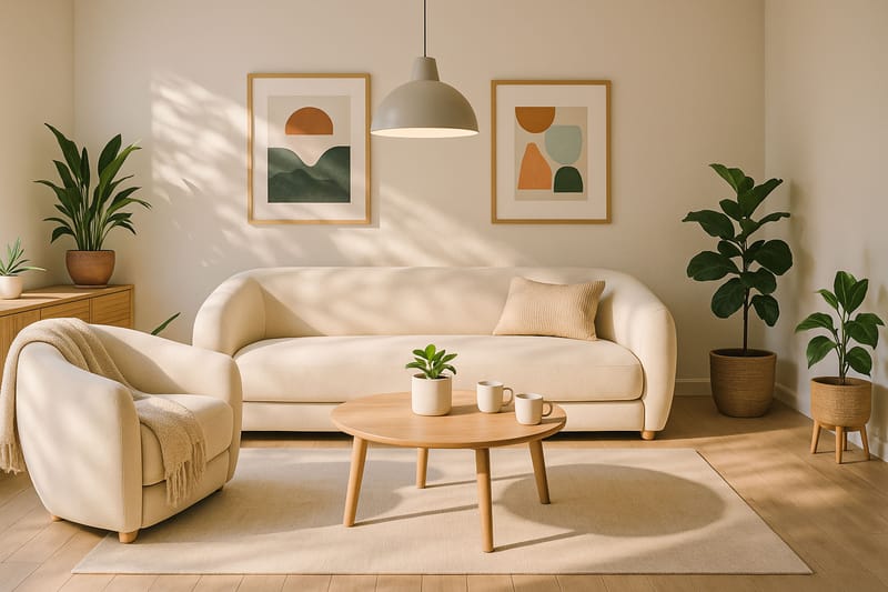 Axelfors 3-sits Soffa - Beige - Möbler - Soffa - 3 sits soffa