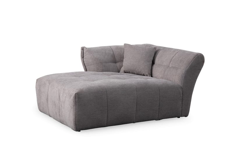Azzo 4-sits Soffa med Divan - Ljusgrå - Möbler - Soffa - Divansoffa & schäslongsoffa - 4 sits soffa med divan
