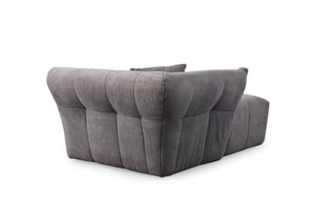 Azzo 4-sits Soffa med Divan - Ljusgrå - Möbler - Soffa - Divansoffa & schäslongsoffa - 4 sits soffa med divan