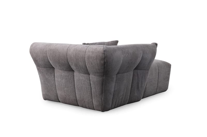Azzo 4-sits Soffa med Divan - Ljusgrå - Möbler - Soffa - Divansoffa & schäslongsoffa - 4 sits soffa med divan