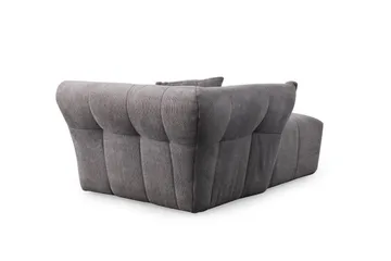 Azzo 4-sits Soffa med Divan - Ljusgrå - Möbler - Soffa - Divansoffa & schäslongsoffa - 4 sits soffa med divan