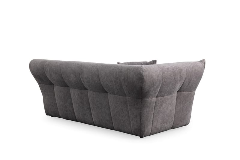 Azzo 4-sits Soffa med Divan - Ljusgrå - Möbler - Soffa - Divansoffa & schäslongsoffa - 4 sits soffa med divan