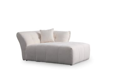 Azzo 4-sits Soffa med Divan - Vit - Möbler - Soffa - Divansoffa & schäslongsoffa - 4 sits soffa med divan