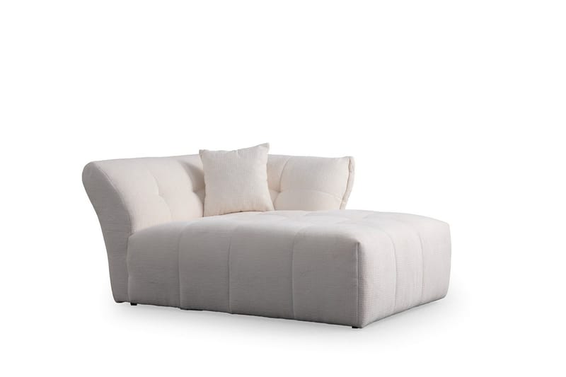 Azzo 4-sits Soffa med Divan - Vit - Möbler - Soffa - Divansoffa & schäslongsoffa - 4 sits soffa med divan