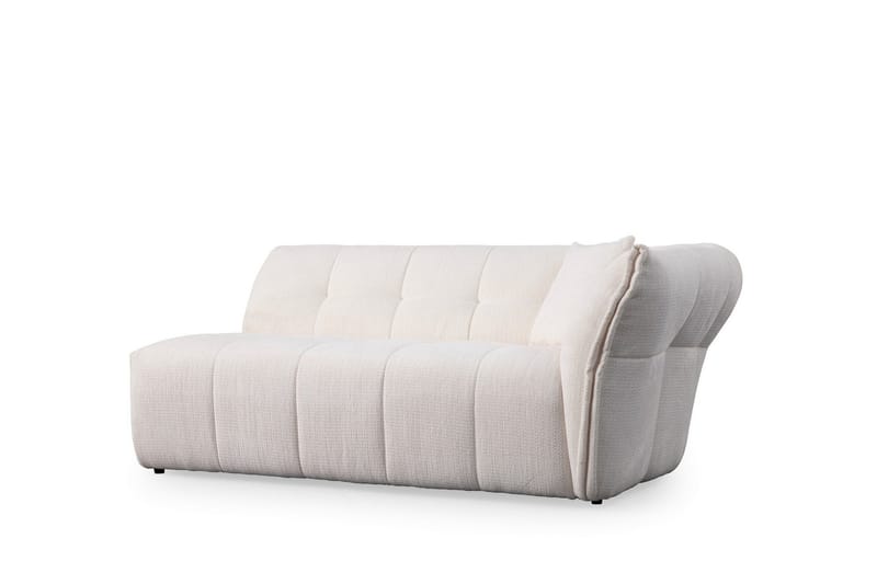 Azzo 4-sits Soffa med Divan - Vit - Möbler - Soffa - Divansoffa & schäslongsoffa - 4 sits soffa med divan