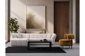 Azzo 4-sits Soffa med Divan - Vit - Möbler - Soffa - Divansoffa & schäslongsoffa - 4 sits soffa med divan