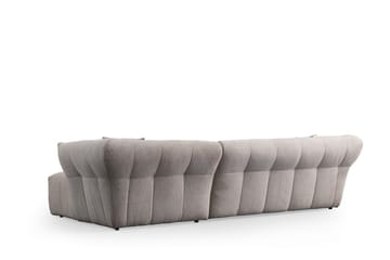 Azzo 4-sits Soffa med Divan - Vit - Möbler - Soffa - Divansoffa & schäslongsoffa - 4 sits soffa med divan