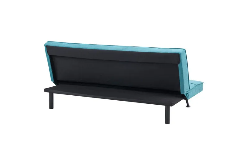 Bäddsoffa Hasle Blå, Svart - Blå - Möbler - Soffa - Soffgrupp