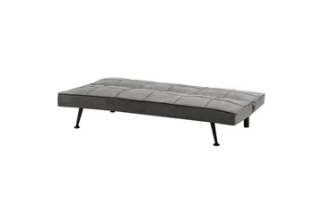 Bäddsoffa Hasle Grå, svart - Grå, svart - Möbler - Soffa - Bäddsoffa - Futon - Futon soffa