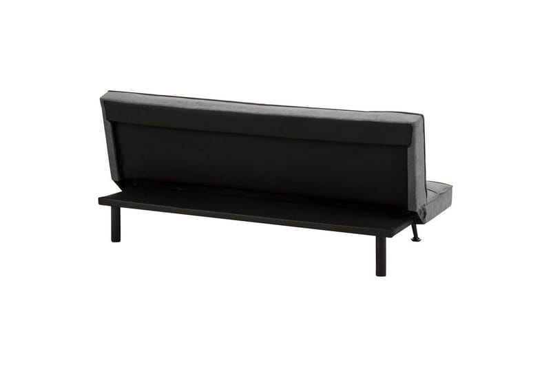 Bäddsoffa Hasle Grå, svart - Grå, svart - Möbler - Soffa - Bäddsoffa - Futon - Futon soffa