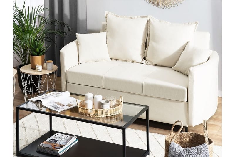Bäddsoffa Hitchin - Beige - Möbler - Soffa - Bäddsoffa - Framåtbäddad bäddsoffa