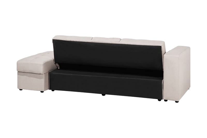 Bäddsoffa Loudell - Beige - Möbler - Soffa - Bäddsoffa - Bäddsoffa längsbäddad
