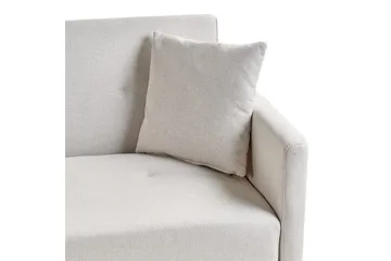 Bäddsoffa Lucan Beige, svart - Beige - Möbler - Soffa - Soffgrupp