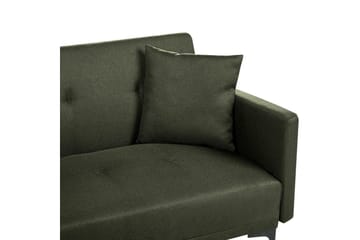 Bäddsoffa Lucan Grön, Svart - Grön, Svart - Möbler - Soffa - 2 sits soffa