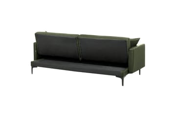 Bäddsoffa Lucan Grön, Svart - Grön, Svart - Möbler - Soffa - 2 sits soffa