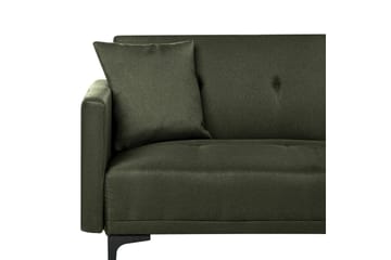 Bäddsoffa Lucan Grön, Svart - Grön, Svart - Möbler - Soffa - 2 sits soffa