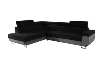 Bäddsoffa m. Schäslong Argueso 3-sits L-formad