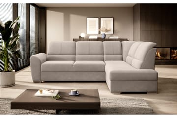Bäddsoffa m. Schäslong Keith 3-sits - Beige - Möbler - Soffa - Bäddsoffa - Bäddsoffa längsbäddad