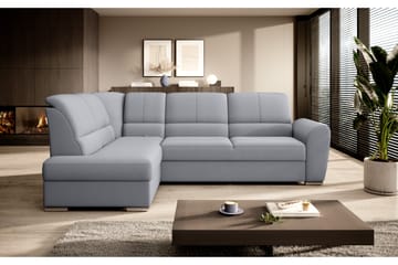 Bäddsoffa m. Schäslong Keith 3-sits - Grå - Möbler - Soffa - Bäddsoffa - Bäddsoffa längsbäddad