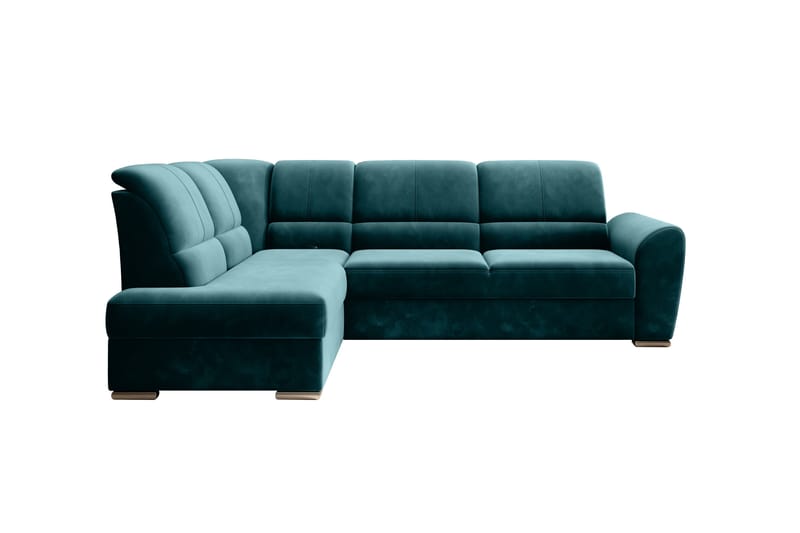 Bäddsoffa m. Schäslong Keith 3-sits - Mörkgrön - Möbler - Soffa - Bäddsoffa - Bäddsoffa längsbäddad