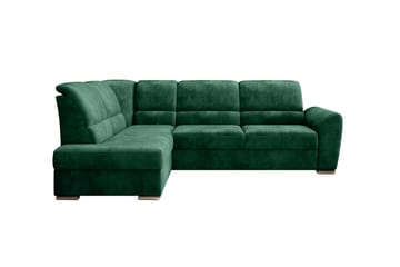 Bäddsoffa m. Schäslong Keith 3-sits - Mörkgrön - Möbler - Soffa - Bäddsoffa - Bäddsoffa längsbäddad