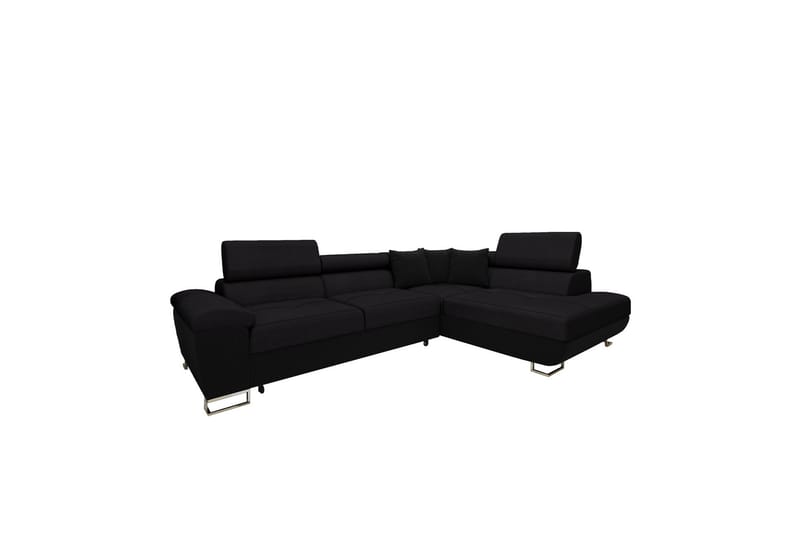 Bäddsoffa m. Schäslong Oertel L-formad - Möbler - Soffa - Sammetssoffa