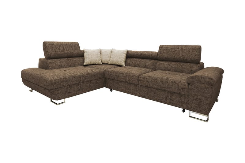Bäddsoffa m. Schäslong Oertel L-formad - Möbler - Soffa - Bäddsoffa - Bäddsoffa längsbäddad