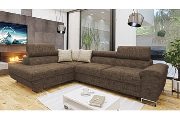 Bäddsoffa m. Schäslong Oertel L-formad - Möbler - Soffa - Bäddsoffa - Bäddsoffa längsbäddad