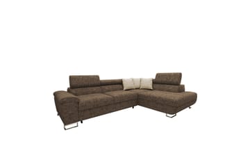 Bäddsoffa m. Schäslong Oertel L-formad - Möbler - Soffa - Bäddsoffa - Bäddsoffa längsbäddad