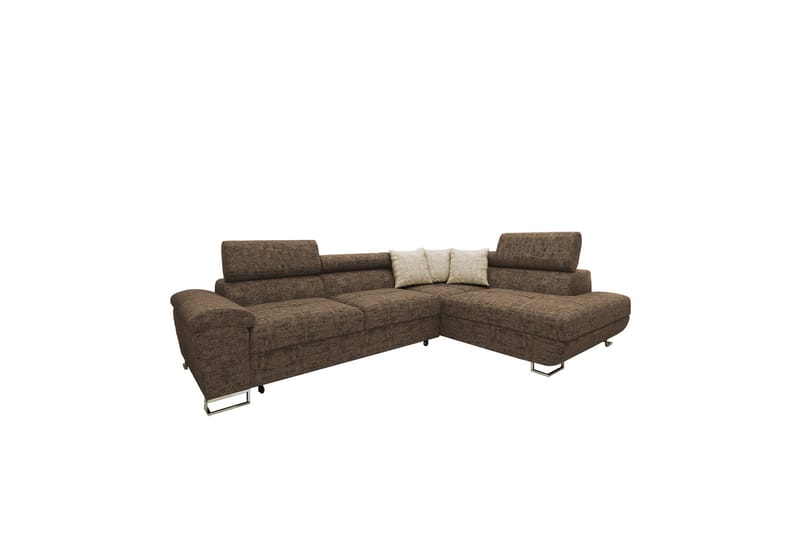 Bäddsoffa m. Schäslong Oertel L-formad - Möbler - Soffa - Bäddsoffa - Bäddsoffa längsbäddad