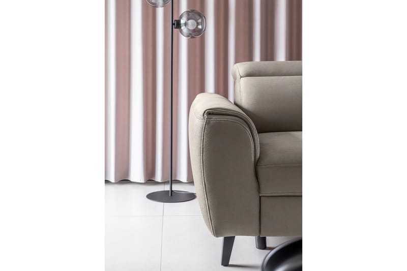 Bäddsoffa m. Schäslong Yasmine 3-sits - Beige - Möbler - Soffa - Bäddsoffa - Bäddsoffa längsbäddad
