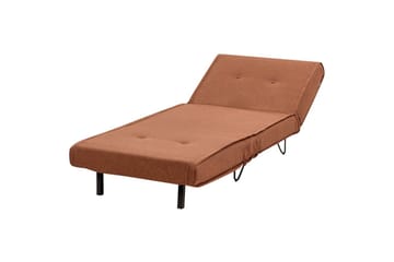 Bäddsoffa Vestfold Orange, Svart - Orange, Svart - Möbler - Soffa - Soffgrupp