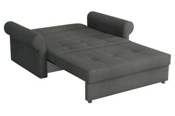 2-sits Bäddsoffa Arlinda - Sammet/Svart - Möbler - Soffa - Bäddsoffa - 2 sits bäddsoffa