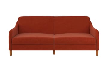 2-sits Bäddsoffa Jasper Orange - Dorel Home - Möbler - Soffa - Bäddsoffa - 2 sits bäddsoffa