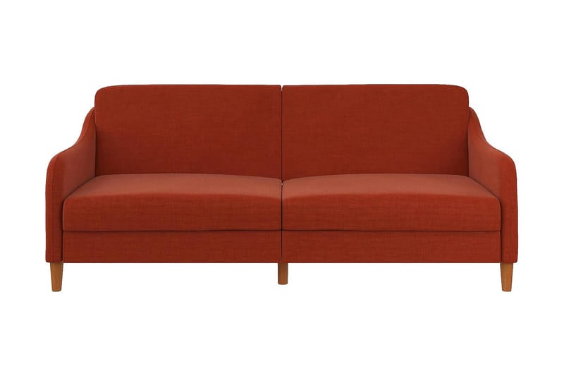 2-sits Bäddsoffa Jasper Orange - Dorel Home - 2 sits bäddsoffa