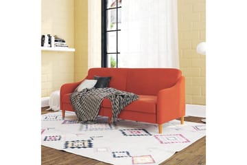 2-sits Bäddsoffa Jasper Orange - Dorel Home - Möbler - Soffa - Bäddsoffa - 2 sits bäddsoffa