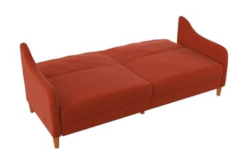 2-sits Bäddsoffa Jasper Orange - Dorel Home - Möbler - Soffa - Bäddsoffa - 2 sits bäddsoffa