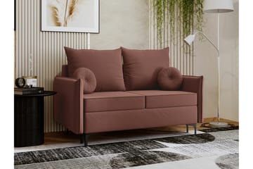 2-sits Bäddsoffa Knocklong - Rosa - Möbler - Soffa - Bäddsoffa - 2 sits bäddsoffa