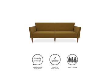 2-sits Bäddsoffa Regal Gul - Novogratz - Möbler - Soffa - Bäddsoffa - 2 sits bäddsoffa